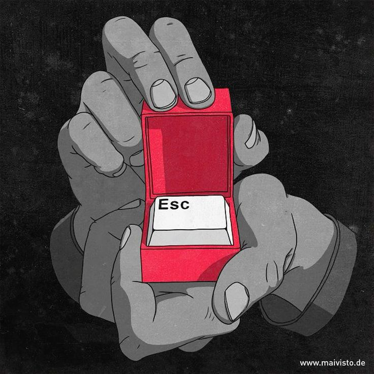 picture showing escape button